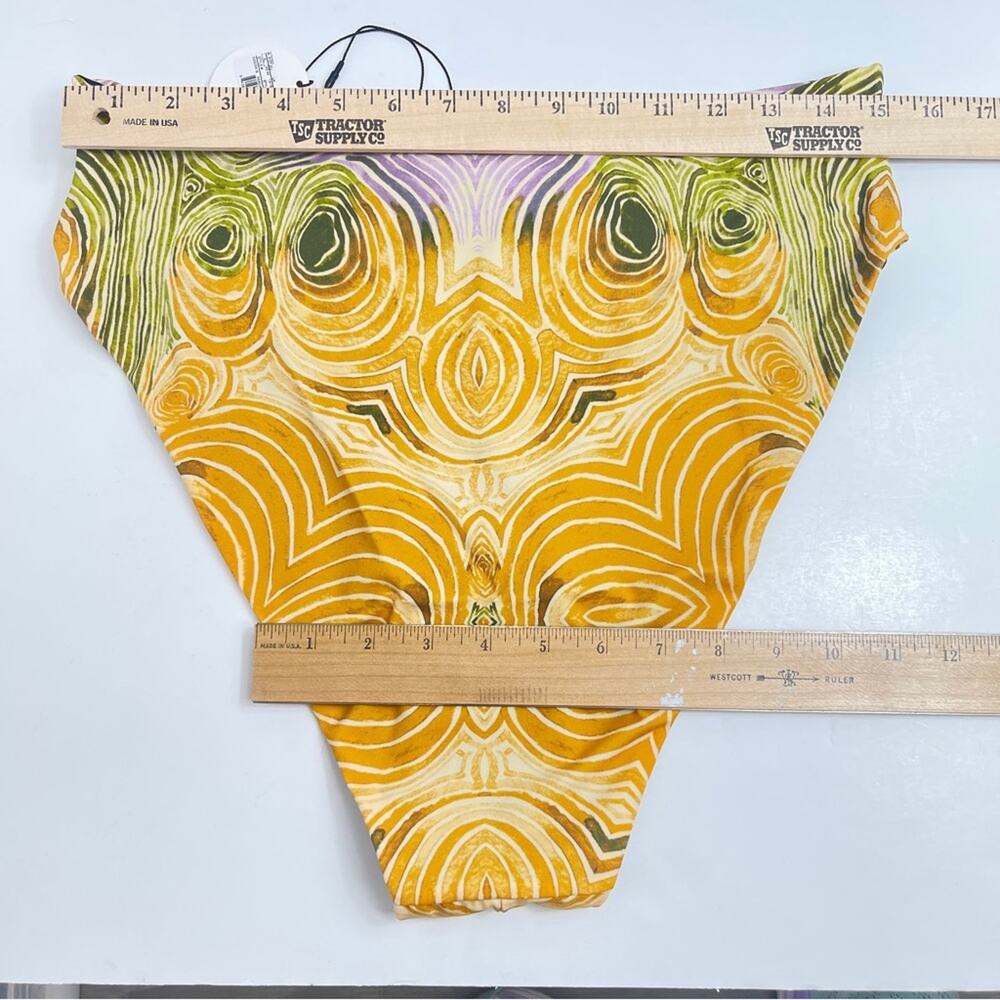 Andrea Iyamah Akacia Woodgrain Bikini Bottom - Picture 5 of 15
